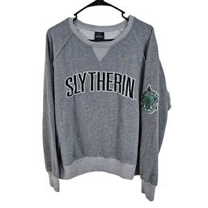 Wizarding World of Harry Potter Slytherin Sweatshirt Universal Studios Sz Large